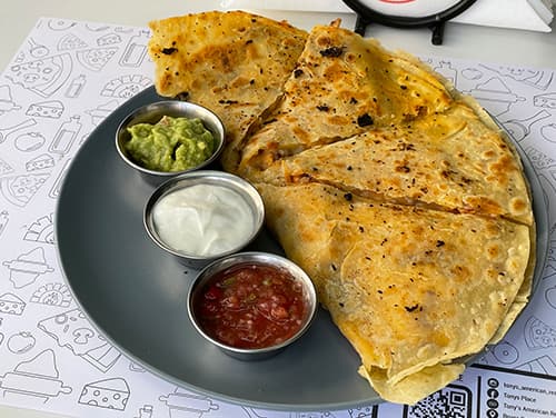 CHICKEN QUESADILLA
