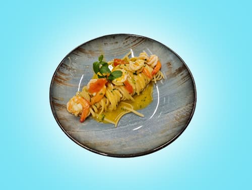 Linguine Karkalec Kungull Linguine Karkalec Kungull
