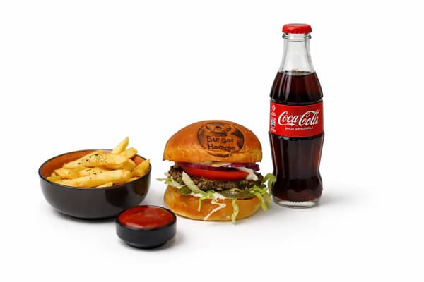 Vegetarian Burger Combo