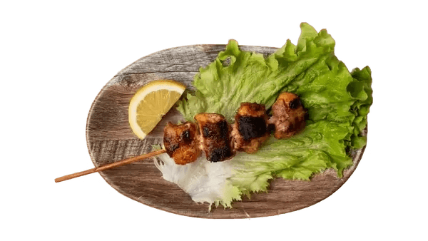 Shishqebap pule me pancetë Shishqebap pule me pancetë