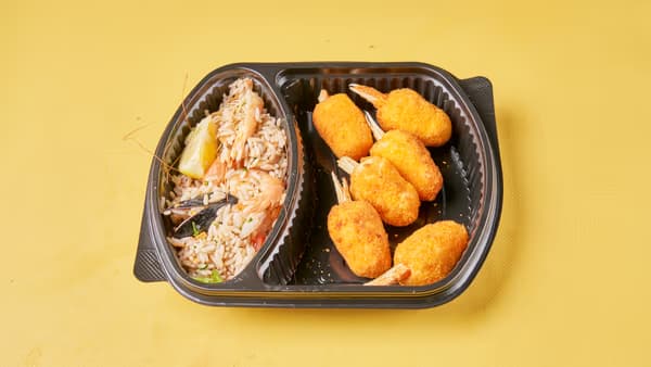 Kroketa Peshku me Rizoto Kroketa Peshku me Rizoto