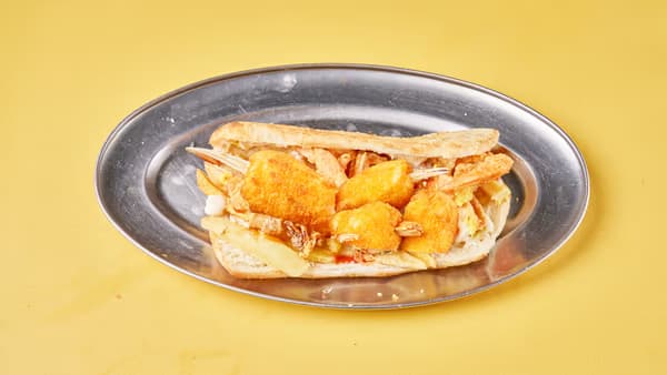 Sandwich me Qofte Peshku Sandwich me Qofte Peshku